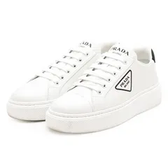 美品✨ プラダ サイドロゴ サイドライン 厚底 スニーカー 23.5cm相当