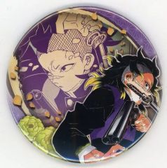 鬼滅の刃 吾峠呼世晴 原画展 コレクション缶バッジ 第6弾 不死川玄弥