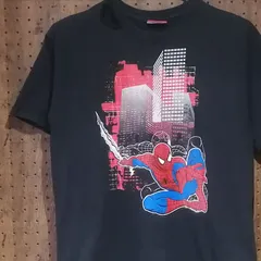 MARVEL マーベル　スパイダーマン　プリントＴシャツ　サイズＳ相当　※訳アリ価格