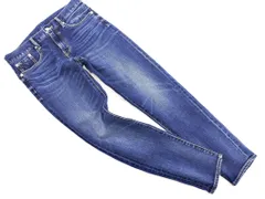 SHIPS シップス USED加工 デニムパンツ sizeS/青 ■■ レディース