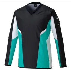 新品　ミズノ　MIZUNO　ウィンドブレーカー　シャツ　 総裏メッシュ ユニセックス　Mサイズ