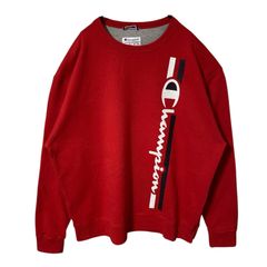 D&G ロゴ長袖トレーナー レッド/ブラック - メルカリ
