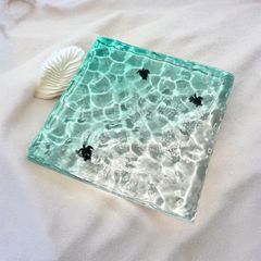 ⚪︎アウトレット⚪︎ コースター 1個 海アート レジンアート