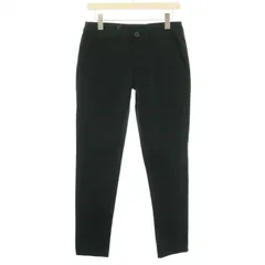 アルマーニエクスチェンジ A/X ARMANI EXCHANGE スキニーストレートパンツ ジップフライ USA29 S 黒 ブラック /YTのサムネイル