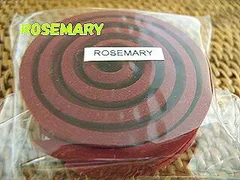 お香 タイのお香 うずまき香COILS INCENSE（ROSEMARY/ローズマリー）/全部で32種類の香り！/インセンス/インド香/アジアン雑貨