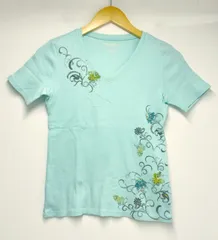 Eddie Bauer（エディー・バウアー）VネックＴシャツ　レディース【E5329-007】