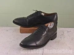 メンズ Johnston&Murphy ビジネスシューズ ストレートチップ 黒 9.5D/B 27.5cm B474のサムネイル