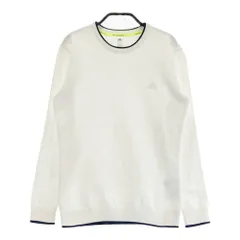 サイズ：L ADIDAS GOLF アディダスゴルフ  長袖ニットセーター  ホワイト系 [240101499627] ゴルフウェア レディース ストスト