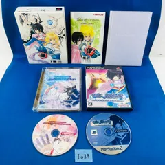 ◇I039【完品・ディスク美品】PS2ソフト『テイルズ オブ デスティニー』ディレクターズカット プレミアムBOX サウンドトラックCD アートブック 取扱説明書 外箱付き