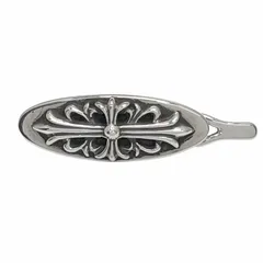 【美品】クロムハーツ　フローラルクロス ヘアピン バレッタ 925 楽天市場】【クロムハーツ】Chrome Hearts フローラルクロス SV925
