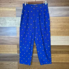 90s PICONE SPORT 総柄 ツータック コーデュロイ パンツ サイズ 12 レディース M位 90年代 古着 r25050920【コーデュロイパンツ】