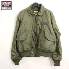 ジャケット・アウター 80s cwu-45p M 1980's Patched CWU-45/P Flight Jacket Medium – Little Chum