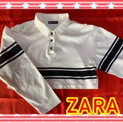 ZARA ショート丈シャツ❤️