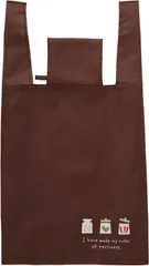 【数量限定】スパイス 大 ブラウン コンビニバッグ エコバッグ P-3239 トルネ