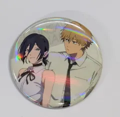 デンジ＆レゼ ホログラム仕様 劇場版 チェンソーマン レゼ篇 キャラバッジコレクション グッズ