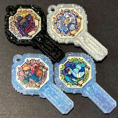 妖怪ウォッチ★妖怪アーク　4本セット　鍵　黒鬼　モテヌス　セバスちゃん　バンチョー　妖怪アーク零