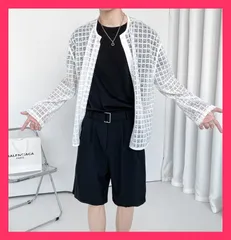 大好評レビュー続々 襟なし コート カーディガン 洋風 日焼け止めの服 グリッド 襟なし コート カーディガン 洋風 日焼け止めの服 グリッ 【素材】■カラー：ホワイト,ブラッ おすすめ おしゃれ　人気 上品 NEWJY2021100724