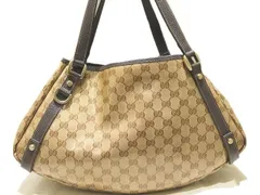 極美品グッチGUCCI GGアビークリスタルショルダーバッグコーティング保存袋付 極美品グッチ GUCCI GGアビー クリスタルショルダーバッグ