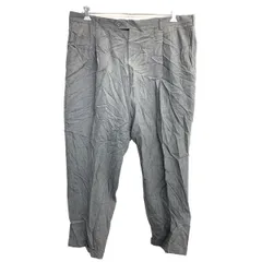 HART SCHAFFNER & MARX スラックス W42 ビッグサイズ ウールパンツ タック グレー 古着卸 アメリカ仕入 2405-1023