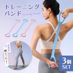 トレーニングチューブ 3個セット バンド ゴムバンド 筋トレチューブ エクササイズバンド 筋トレ トレーニング ストレッチ グッズ 自宅 背筋 肩 フィットネス ストレッチバンド フィットネスバンド 