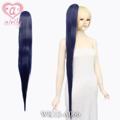 エアリー　ウィッグ　スマートバンス 100cm　ブルー×ブラック