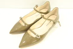 【中古】 DIANA レディースパンプス 22.5cm ベルト パンプス DIANA 22.5cm 茶 ブラウン 無地