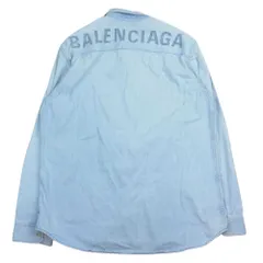 BALENCIAGA ダブルスリーブ デニムシャツ 67-AM0606-03