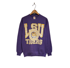 90s JERZEES "LSU" printSweat MADEINUSA