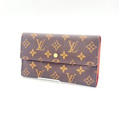 LOUIS VUITTON ルイヴィトン モノグラム 三つ折り 財布 インターナショナル ブラウン M61215 01BS195