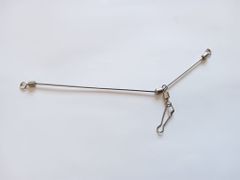 好きなオモリをつけられる！ L型天秤 10本セット 14cm/22cm/28cm 投げ釣り キス シロギス カレイ イシモチ クロダイ チヌ 真鯛 マダイ アナゴ 穴子 ハマフエフキ カワハギ キャスティング クロダイ チヌ キビレ エイ サメ タマン タマミ