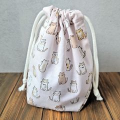 コップ袋猫柄1★ハンドメイド新品