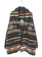 古着 90s LAUREN Ralph Lauren ネイティヴ チマヨ ウール