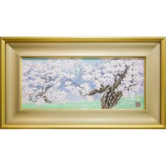 桜 手書き肉筆画春雲作品 桜 手書き肉筆画春雲作品