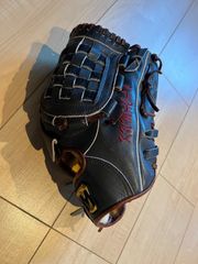 K-012 美津和タイガー　軟式オーダーグラブ　投手用　ネイビー