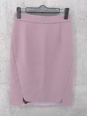 ◇ La TOTALITE ラ トータリテ バックジップ 膝丈 スカート サイズ36 ピンク系 レディース 【中古】 【1002800970285】のサムネイル