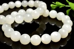 ミルキー ムーンストーン　9.5-10mm　ブレスレット 1個売り パワーストーン 天然石 _BG5976-95-10