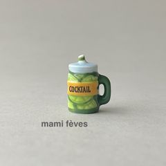 ✳︎フェーヴ102✳︎ ミルク缶 フェーブ 陶器製 置物 ミニチュア