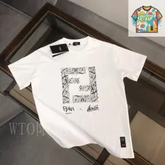 【今日WTO】FENDI カップル用 コットン T シャツ-DC24