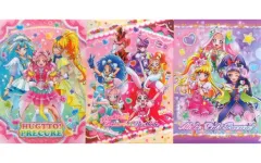 【中古】クリアファイル HUGっと!プリキュア＆キラキラ☆プリキュアアラモード＆魔法つかいプリキュア! A4クリアファイルセット(3枚組) 「映画 プリキュアスーパースターズ!」 劇場グッズ