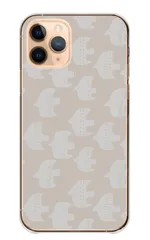 iPhoneXR ケース カバー アイフォンXR スマホケース ハードケース 北欧柄 北欧 鳥 大人かわいい 可愛い かわいい くすみカラー パターン シンプル カラー04