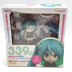 【中古】開封･箱破れ)A賞 ねんどろいど 初音ﾐク 水着Ver.& FamilyMart2013 Ver. ｢Happyくじ 初音ﾐク 2013 SUMMER VER.｣[18]