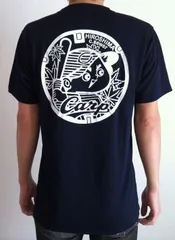 広島東洋カープ　ご当地マンホールTシャツ　ネイビー【大人用】【新品】のサムネイル