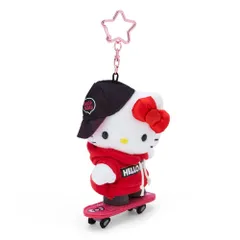 サンリオ(SANRIO) マスコットホルダー(スケボー) ハローキティ 513989 [ハローキティ] [マスコットホルダー(スケボー)]