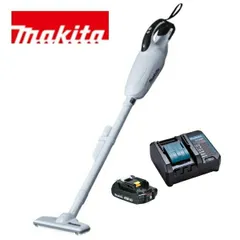 当店だけ！バッテリー充電器も1年保証! マキタ 18V コードレス 掃除機 カプセル式 CL181FDZW + 軽量バッテリー BL1820B + コンパクト充電器DC18WC 充電式 クリーナー リチウムイオンバッテリー 当店オリジナルセット CL181FD