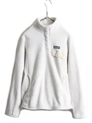 パタゴニア リツール スナップT プルオーバー ジャケット 白 レディース M