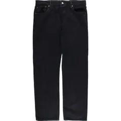 古着 リーバイス Levi's 501 ブラックデニム ストレートデニムパンツ メンズw37相当/eaa563930