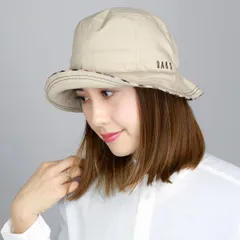 DAKS (ダックス) レディース ハット 英国ブランド コットン100％ 先染チューリップオブザーハット 春や夏の帽子 帽子 UV ベージュ 【TB】のサムネイル