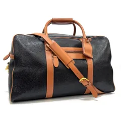 COACH コーチ ボストンバッグ ネームプレート チャーム レザー ブラック COACH コーチ ボストンバッグ ネームプレート チャーム レザー