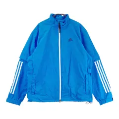 サイズ：O ADIDAS GOLF アディダスゴルフ EI5678 2WAY レインウェア セットアップ  ブルー系 [240101417319] ゴルフウェア メンズ ストスト