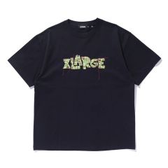 XLARGE エクストララージ 101252011018 CHIP LOGO S/S TEE Tシャツ BLACK 正規通販 メンズ レディース